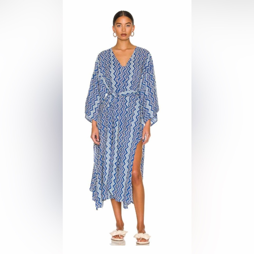 NWT Natalie Martin midi sash tie dress size S